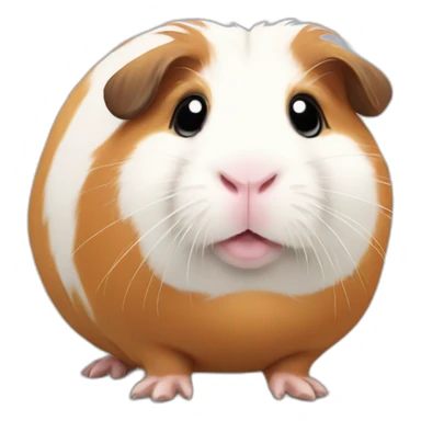 fat guinea pig sticker