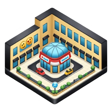 shopping mall sticker