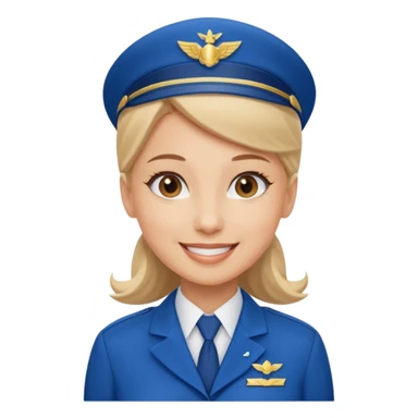 Stewardess  sticker
