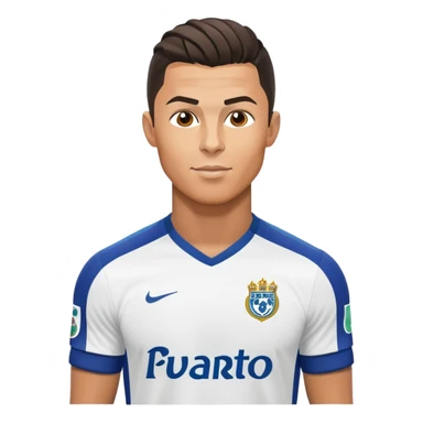 cristiano in fc porto sticker