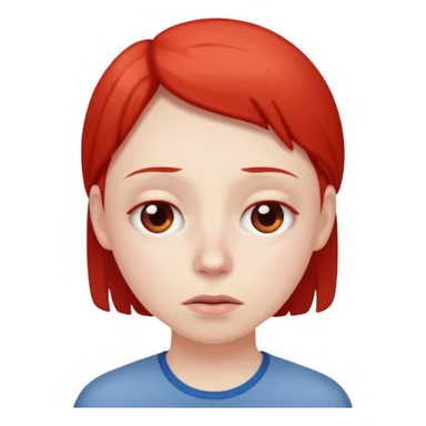 Redness, tired eyes sticker