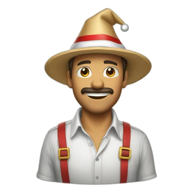 Amigos cofradia en navidad sticker