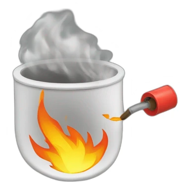 throwing fuel onto fire sticker