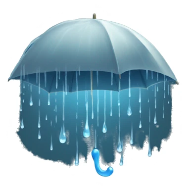 Rain - element for Doodle God sticker