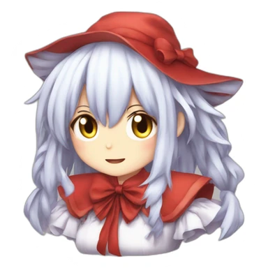 Flander scarlet from touhou project sticker