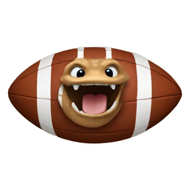 Copperhead with a football sticker