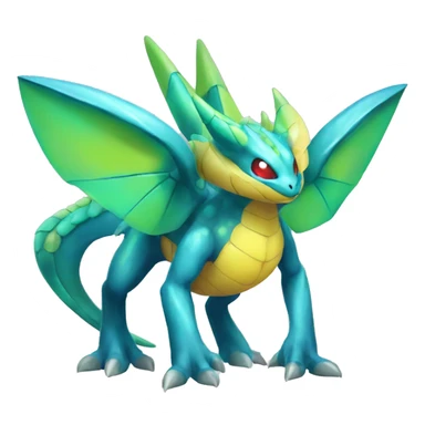 Shiny Colorful Heracross-Vikavolt-Dragon-Pokémon Full Body sticker