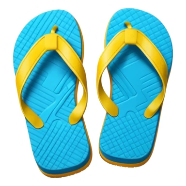 Flip flops sticker