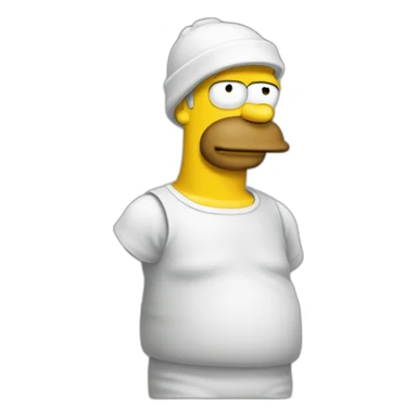 Homer simpsone sticker