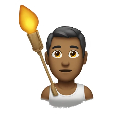 ladron con linterna sticker