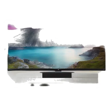 Modern smart tv screen lg sticker