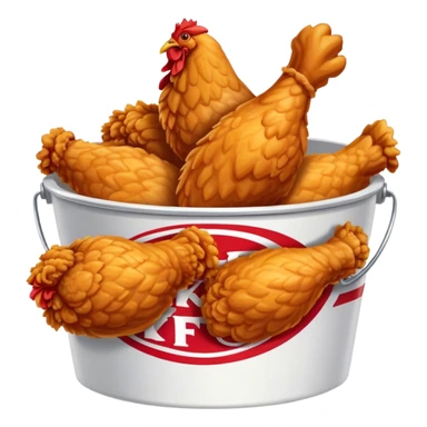 KFC Chicken Bucket sticker