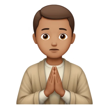 A moslem praying sticker