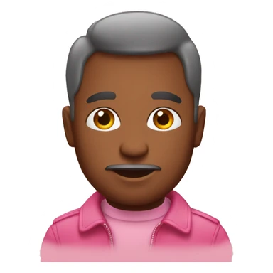 pink love emoji sticker