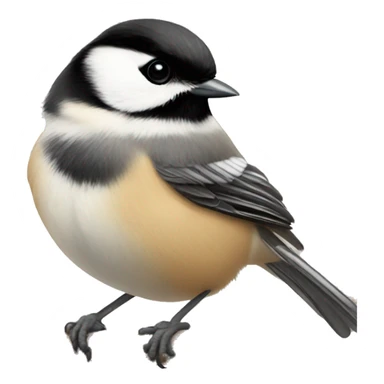 Chickadee sticker