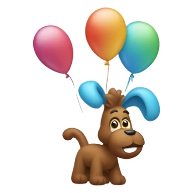 balloon animal sticker