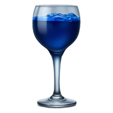 dark blue alcohol drink sticker