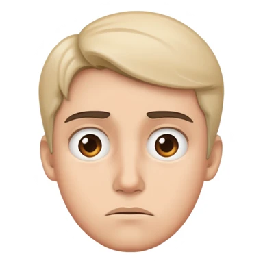 nonchalant but kinda care sticker