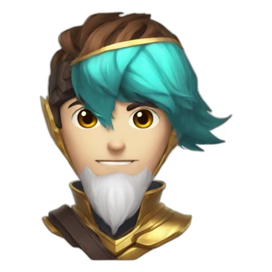 Faker with azir sticker