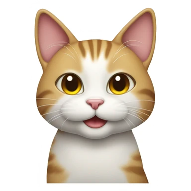 greetings cat sticker