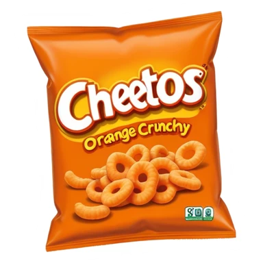 cheetos snack brand sticker
