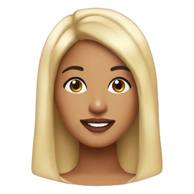 Natalie Nunn, Cresent Moon chin sticker