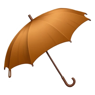 Corduroy umbrella  sticker