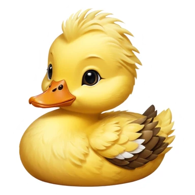 baby bali duck sticker