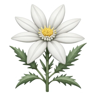 edelweiss realista sticker
