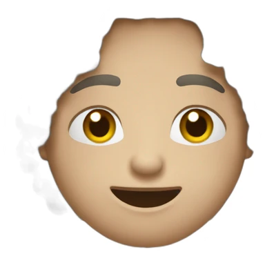 Emojis qui regarde sur le côté sticker