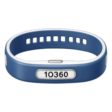 Hospital bracelet sticker