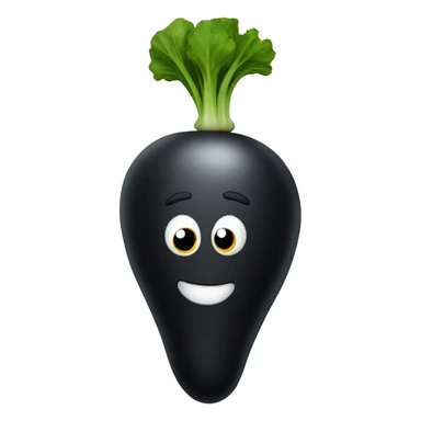 black radish sticker