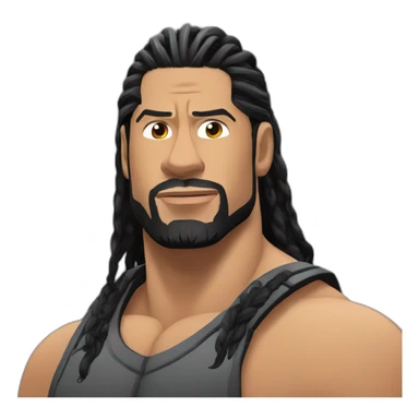 Roman Reigns WWE sticker