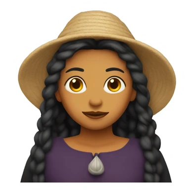  una bruja simpatica y bonita  sticker