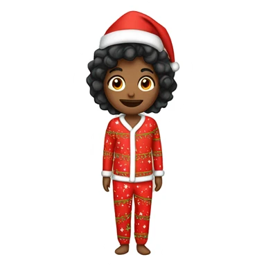Christmas pjs  sticker