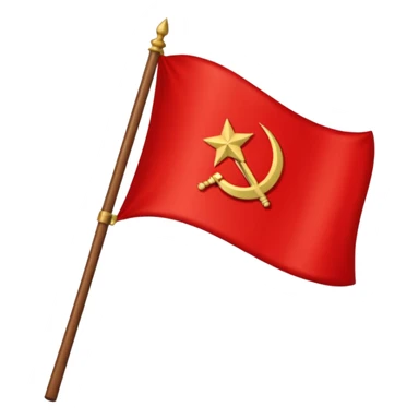 Je veux le drapeau de l'URSS en emojis  sticker