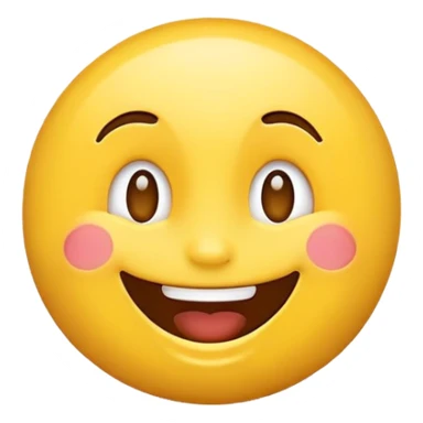 Thrilled emoji sticker