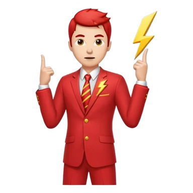 Flash man sticker