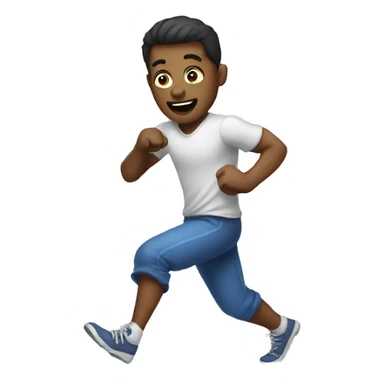 Guy playing tag sticker