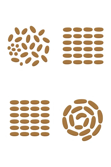 FECI DI ANIMALE A PALLINI LEGGERMENTE ALLUNGATI sticker