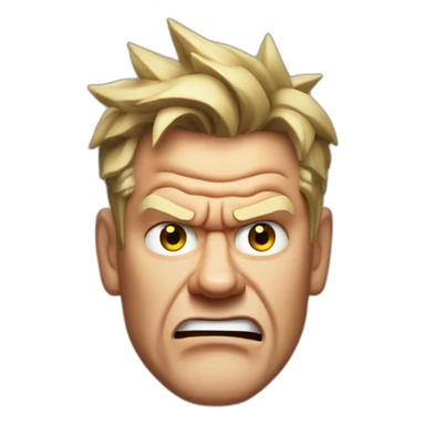 angry gordon ramsey sticker