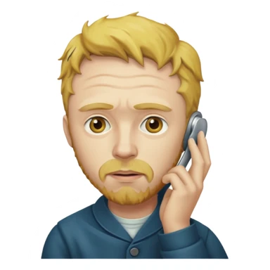 van gogh holding his ear sticker