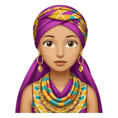 Female gypsy sticker