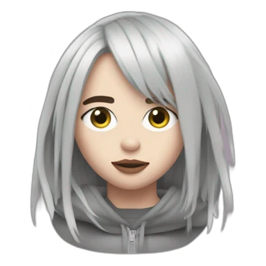 Billie eilish chanteuse sticker