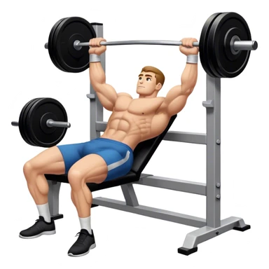 close-grip flat-benchpress sticker