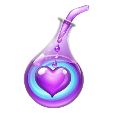 Purple love elixir sticker