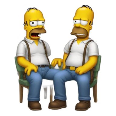 homero smpson sticker