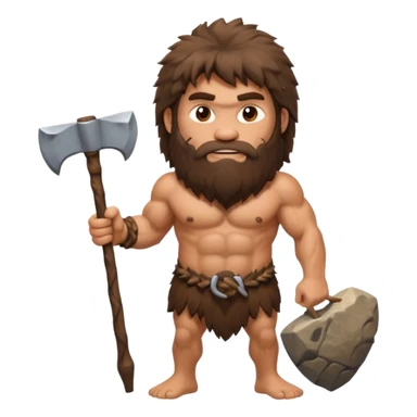 Caveman sticker