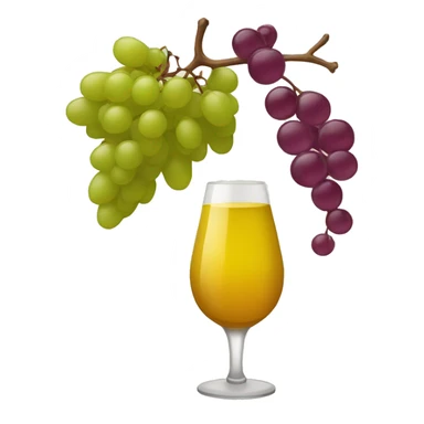 Fermentación en el vino sticker