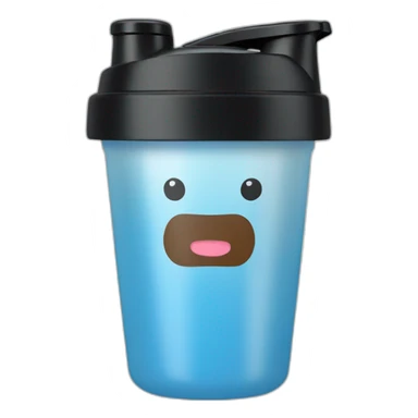 Protein Shaker cup sticker